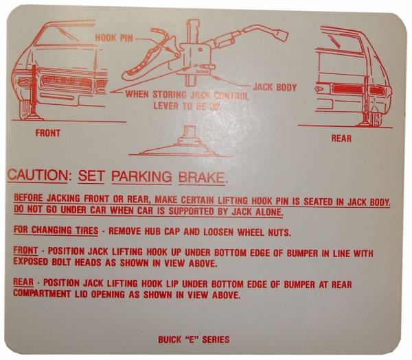 Rubber The Right Way - Jack Instructions Decal