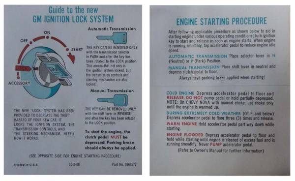 Rubber The Right Way - Ignition Lock / Start Instructions - Sleeve 6