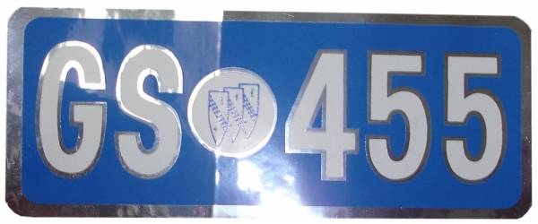 Rubber The Right Way - Valve Cover Decal - GS 455 (LARGE DECAL)