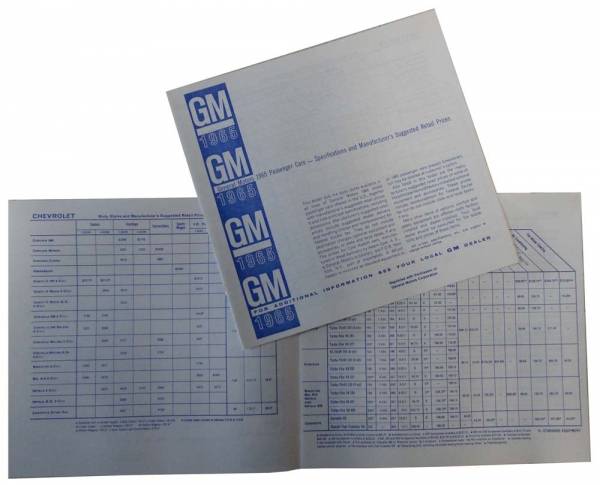 Rubber The Right Way - New Vehicle Retail Price Booklet