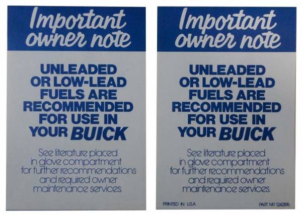 Rubber The Right Way - Unleaded Fuel Sun Visor Sleeve