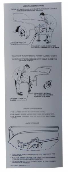 Rubber The Right Way - Jack Instructions Decal