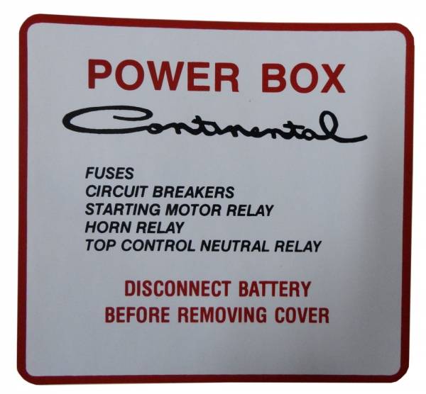Rubber The Right Way - Power Box Decal