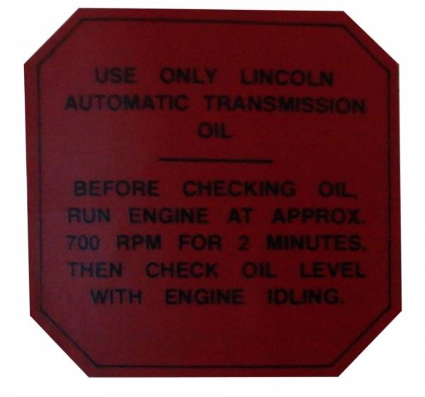 Rubber The Right Way - Automatic Transmission Decal