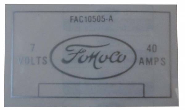 Rubber The Right Way - Voltage Regulator Decal