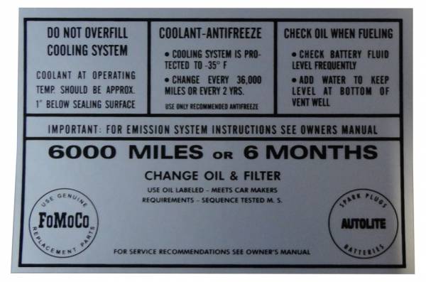 Rubber The Right Way - Service Specification Decal