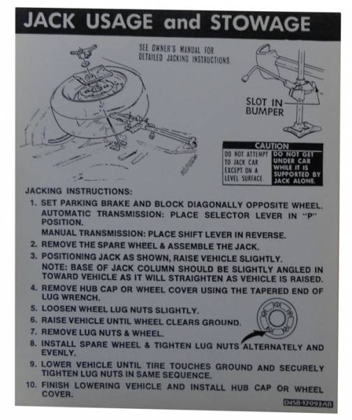 Rubber The Right Way - Jack Instructions Decal