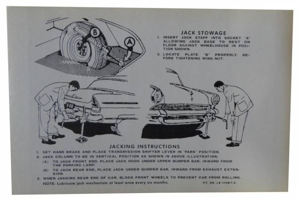 Rubber The Right Way - Jack Instructions Decal