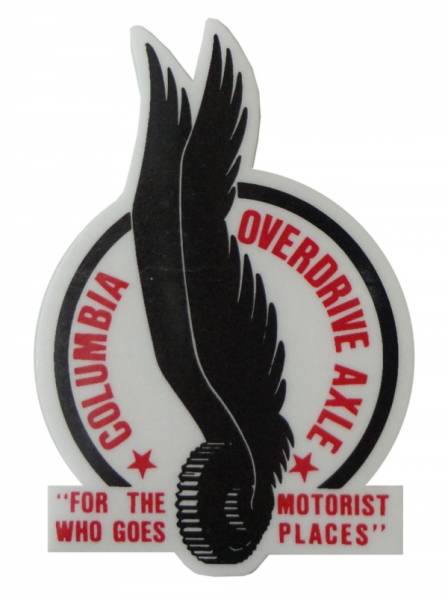 Rubber The Right Way - Columbia Axle Window Decal