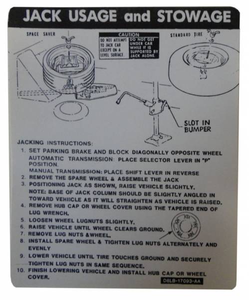 Rubber The Right Way - Jack Instructions Decal