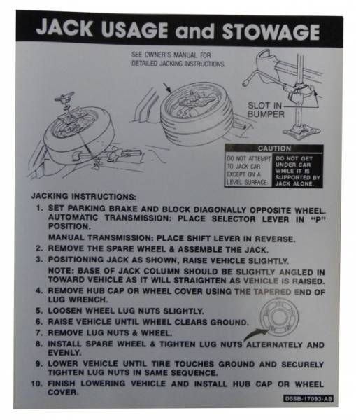 Rubber The Right Way - Jack Instructions Decal