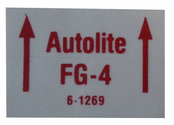 Rubber The Right Way - Fuel Filter Decal