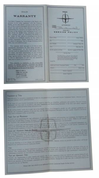 Rubber The Right Way - Owners Manual Maintenance Sheet