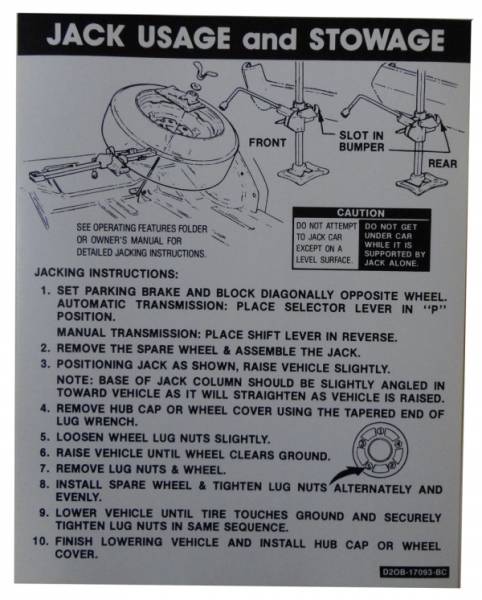 Rubber The Right Way - Jack Instructions Decal