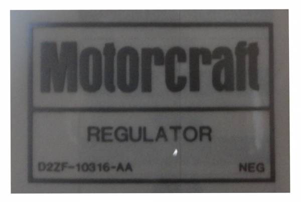 Rubber The Right Way - Voltage Regulator Decal