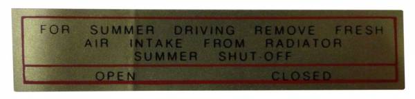 Rubber The Right Way - Heater Blower Decal