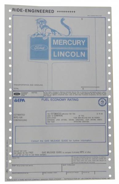 Rubber The Right Way - New Car Window Price Sticker