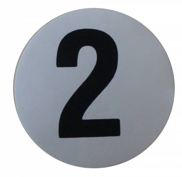 Rubber The Right Way - Assembly Line Production Day Window Sticker - "2"