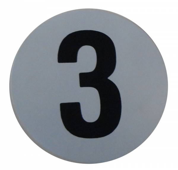 Rubber The Right Way - Assembly Line Production Day Window Sticker - "3"