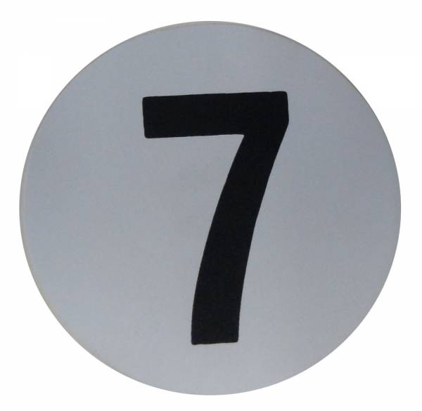 Rubber The Right Way - Assembly Line Production Day Window Sticker - "7"