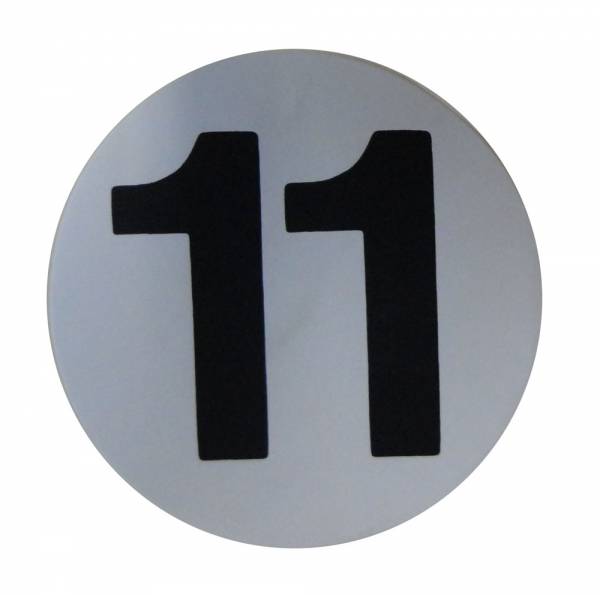 Rubber The Right Way - Assembly Line Production Day Window Sticker - "11"