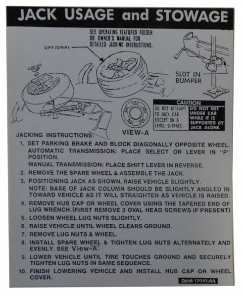 Rubber The Right Way - Jack Instructions Decal