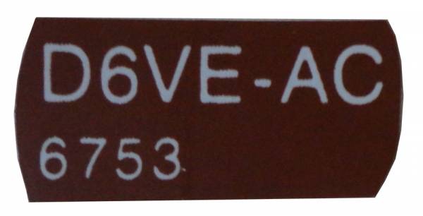 Rubber The Right Way - Fuel Pump Decal