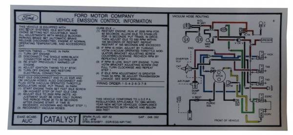 Rubber The Right Way - 5.0 Automatic / Manual Transmission Emission Decal