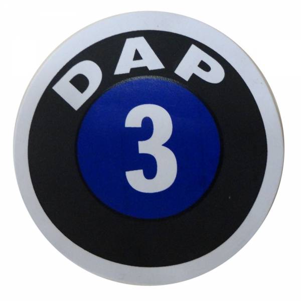 Rubber The Right Way - Assembly Line Production Day Window Sticker - "3"