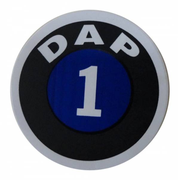 Rubber The Right Way - Assembly Line Production Day Window Sticker - "1"