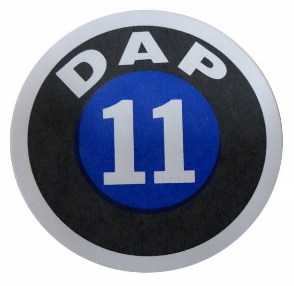 Rubber The Right Way - Assembly Line Production Day Window Sticker - "11"