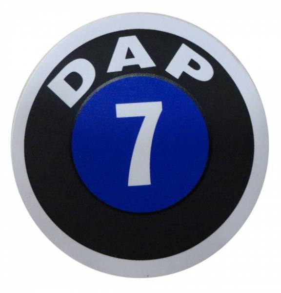 Rubber The Right Way - Assembly Line Production Day Window Sticker - "7"