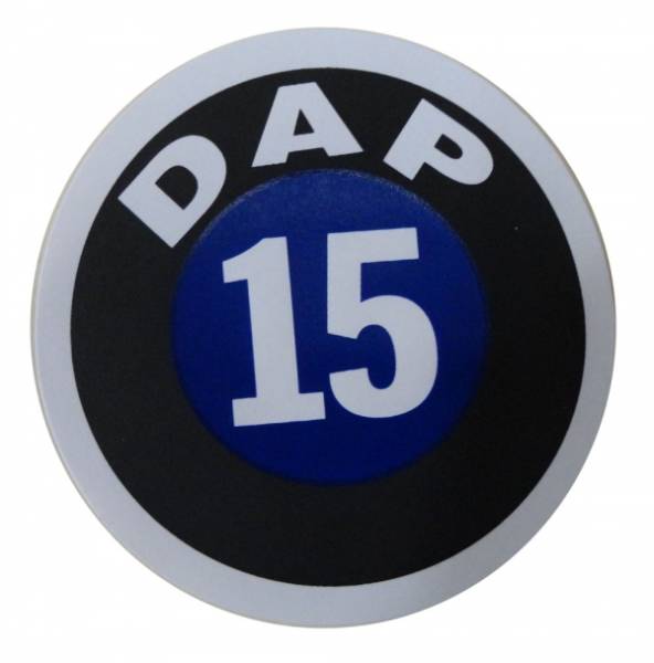 Rubber The Right Way - Assembly Line Production Day Window Sticker - "15"