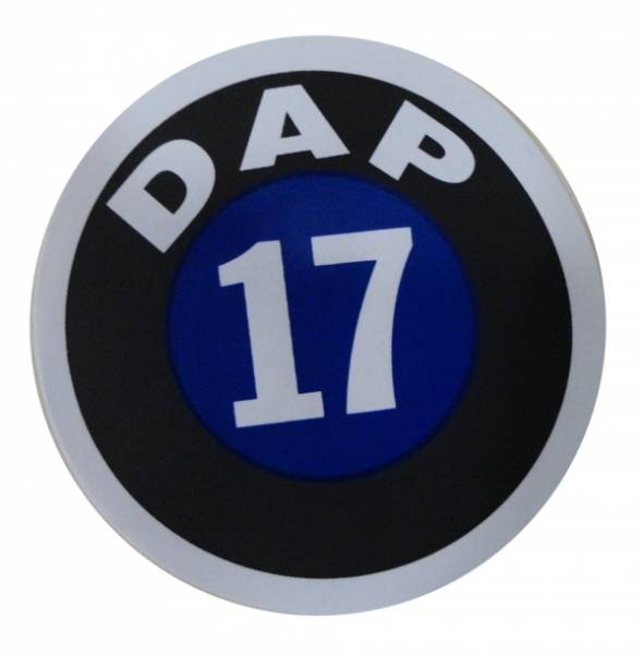 Rubber The Right Way - Assembly Line Production Day Window Sticker - "17"