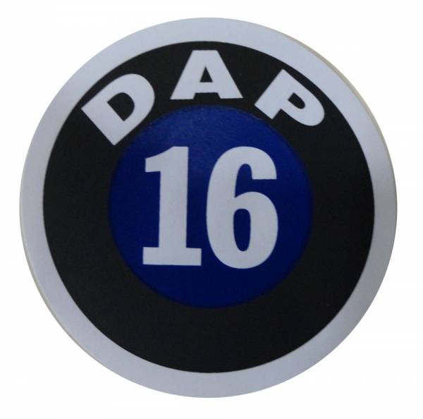 Rubber The Right Way - Assembly Line Production Day Window Sticker - "16"