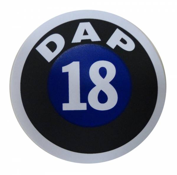 Rubber The Right Way - Assembly Line Production Day Window Sticker - "18"