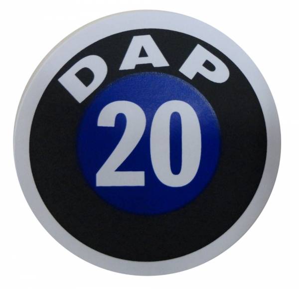 Rubber The Right Way - Assembly Line Production Day Window Sticker - "20"