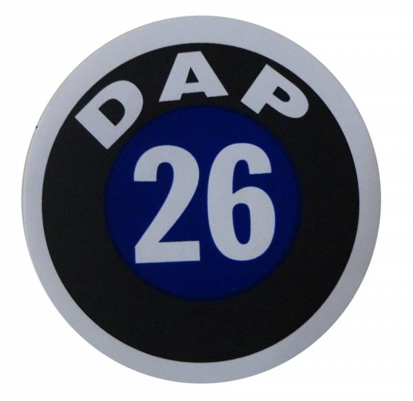 Rubber The Right Way - Assembly Line Production Day Window Sticker - "26"