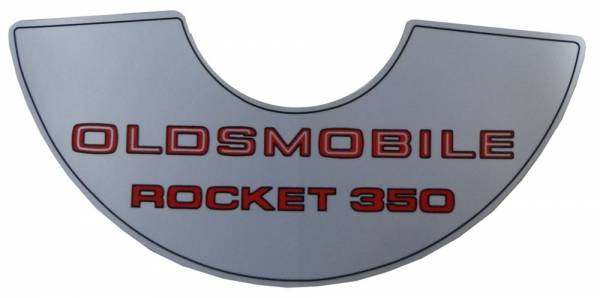 Rubber The Right Way - "Rocket 350" Air Cleaner Decal