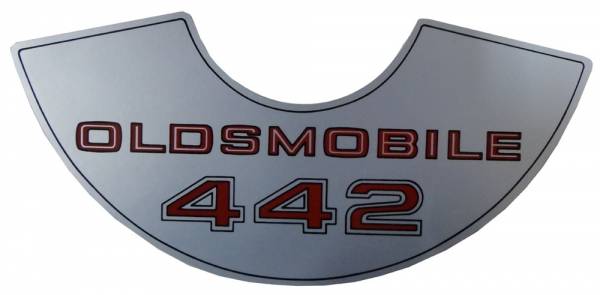 Rubber The Right Way - "442" Air Cleaner Decal