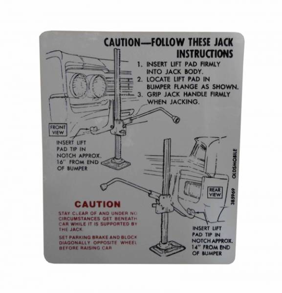 Rubber The Right Way - Jack Instructions Decal