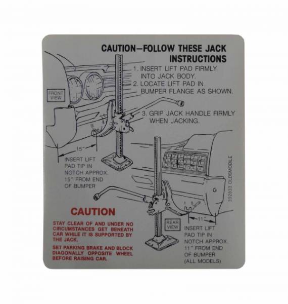 Rubber The Right Way - Jack Instructions Decal