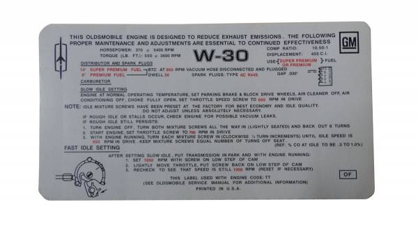 Rubber The Right Way - Emission Decal - 455-4V