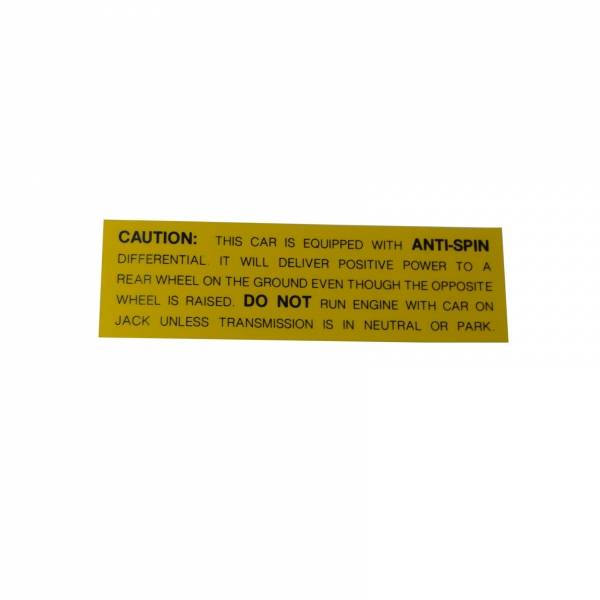 Rubber The Right Way - Anti-Spin Decal