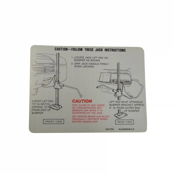 Rubber The Right Way - Jack Instructions Decal