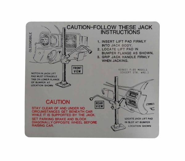 Rubber The Right Way - Jack Instructions Decal