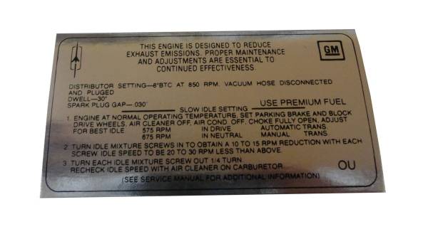 Rubber The Right Way - Emission Decal - 350-4V