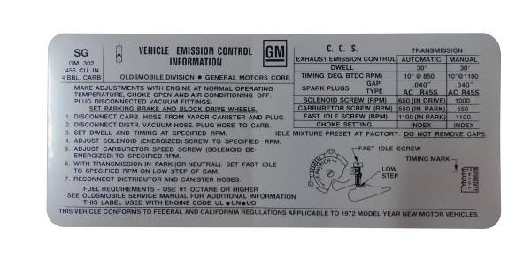 Rubber The Right Way - Emission Decal - 455-4V