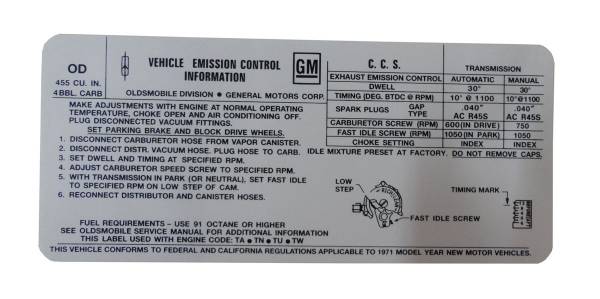 Rubber The Right Way - Emission Decal - 455-4V