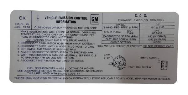 Rubber The Right Way - Emission Decal - 455-4V